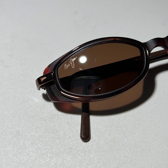 Rare Maui Jim MJ 121-10 Sunglasses Italy Oval - Picture 3 of 14